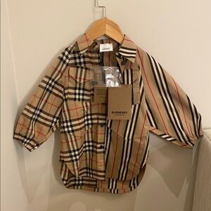 Burberry Kids Plaid Shirt 3yrs old, NEW